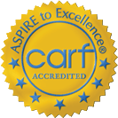 CARF International accreditation seal